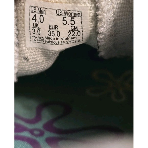 Vans x Spongebob Classic Slip-ons - Aloha Bob - VN0A33TBYZ1 - Men 4 / Women 5.5 - Picture 6 of 6